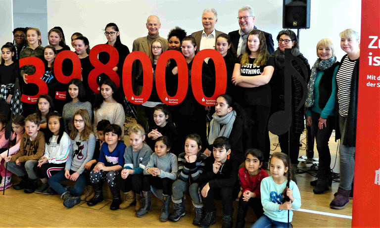 Zukunftsstiftung der Sparkasse Nürnberg fördert klasse.im.puls erneut