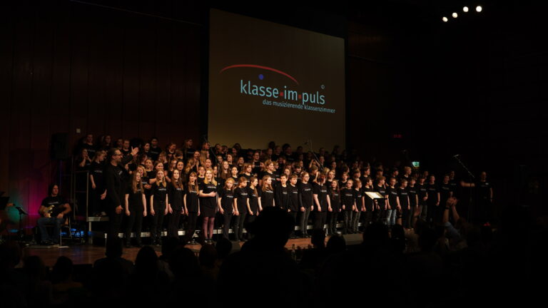 klasse.im.puls-Chorklassen begeistern das Publikum