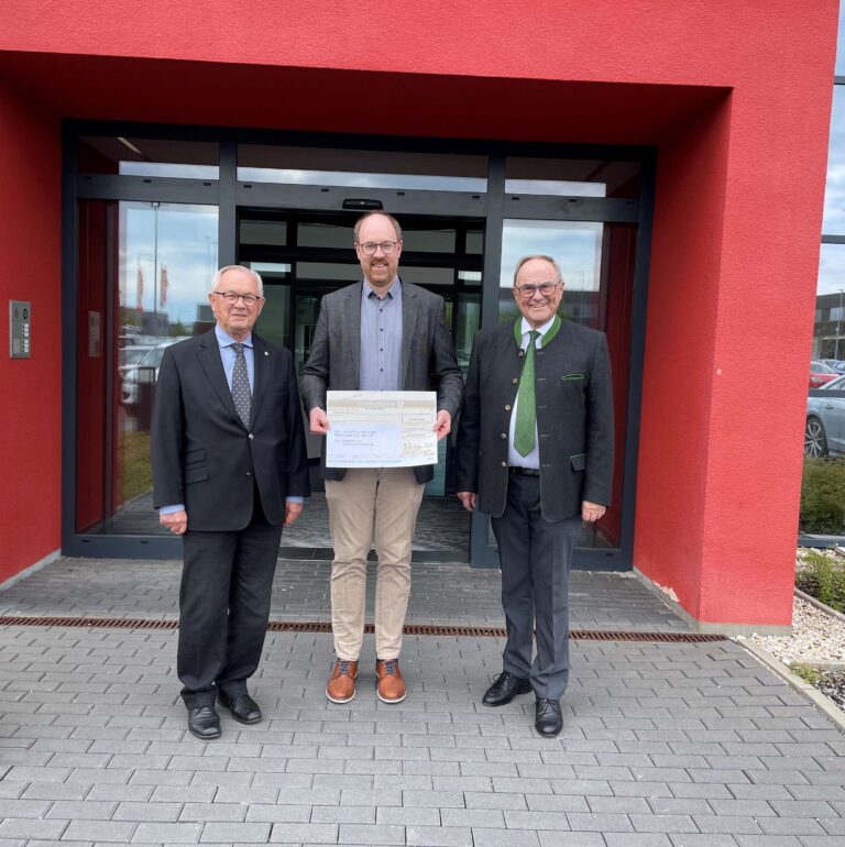 Neue Spende im Sinne von Manfred Roth